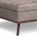 Alt View 13. Simpli Home - Owen XL Square Coffee Table Storage Ottoman - Distressed Grey Taupe.