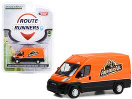 Greenlight - 2020 Ram ProMaster 2500 Cargo High Roof Van "Armor All" "Route Runners" Series 5 1/64 - Orange And Black