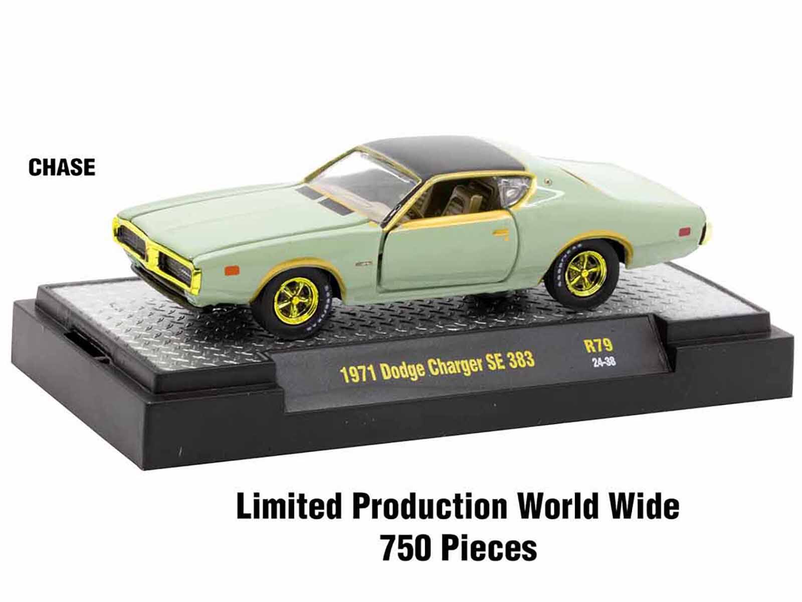 CHASE  
1971 Dodge Charger SE 383  
R79 24-38  
Limited Production World Wide  
750 Pieces