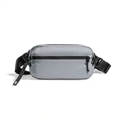 Front. tomtoc - Aviator-T33 2.5L Sling Bag with RFID Blocking, Minimalist Crossbody Bag Chest Bag Shoulder Pack for Travel, Daily Use - Gray.