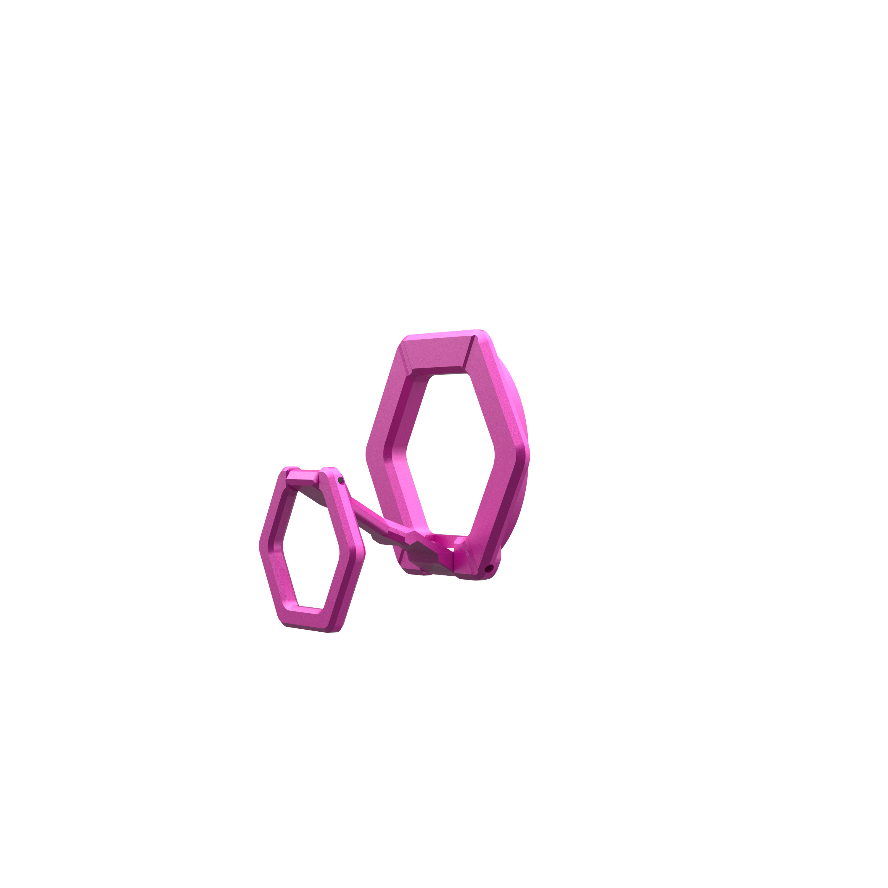 Alt View 18. UAG - Magnetic Ring Stand - Orchid Pink.