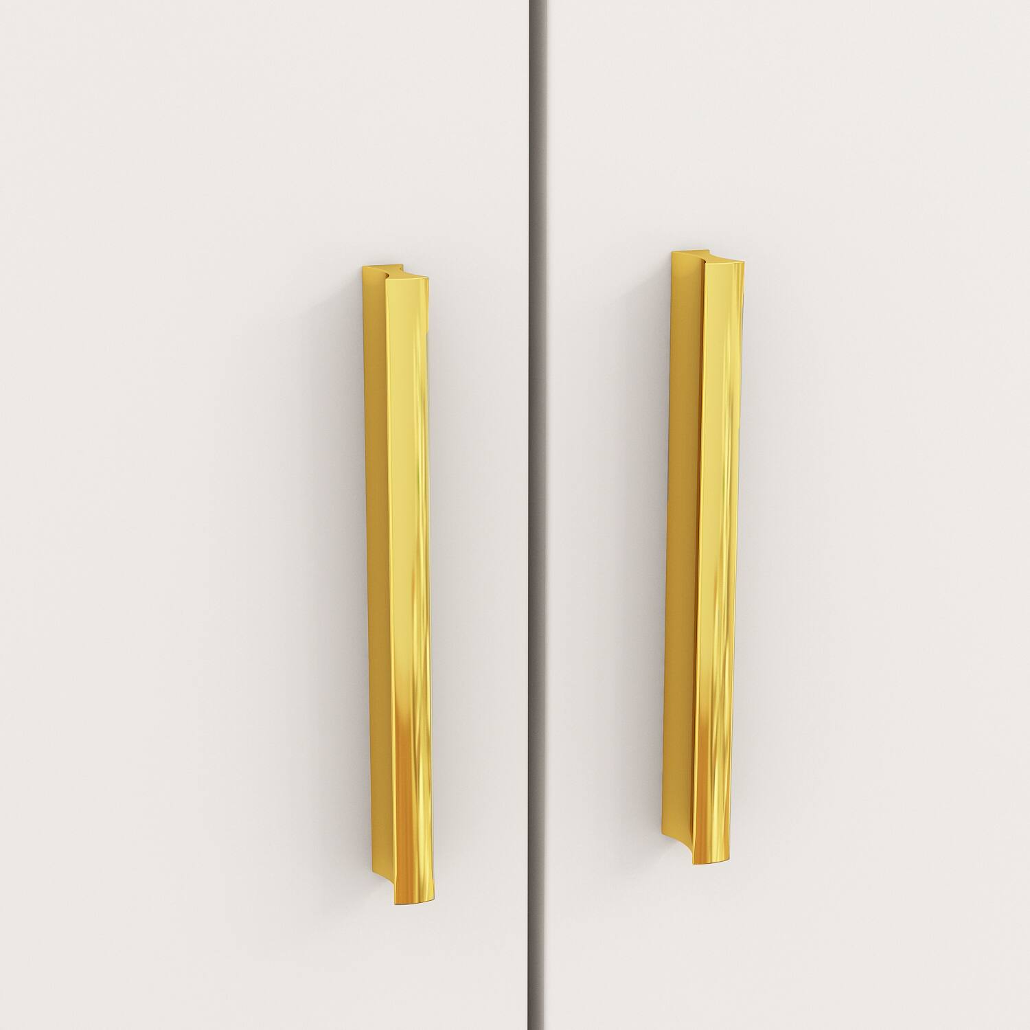 Alt View 7. FUFU & GAGA - FUFU&GAGA Tall Multi - Purpose Storage Cabinet: Adjustable Shelving Pantry for Kitchen - White.