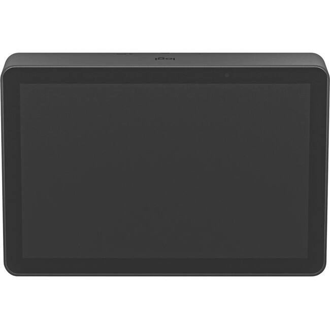 Front. Logitech - Logitech Tap IP in Graphite - Fast Ethernet - Wireless LAN - Tabletop, Riser Mount, Wall Mountable - Unknown.