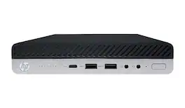 HP - EliteDesk 800 G5 Mini, Core i5-9500T 2.2GHz, 16GB, 256GB SSD, Windows 11 Pro (Refurbished) - Black