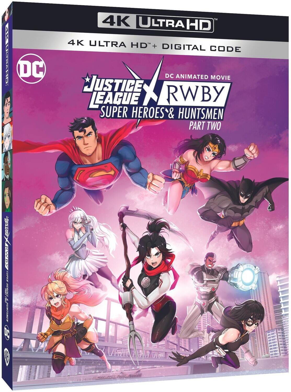 Alt View 1. Justice League X RWBY: Super Heroes & Huntsmen Part Two   - 4K Blu-Ray.