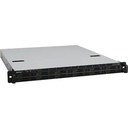 Front. Synology - Synology FlashStation FS2500 SAN/NAS Storage System - AMD Ryzen V1780B Quad-core (4 Core) 3.35 GHz - 12 x SSD Supported - Unknown.