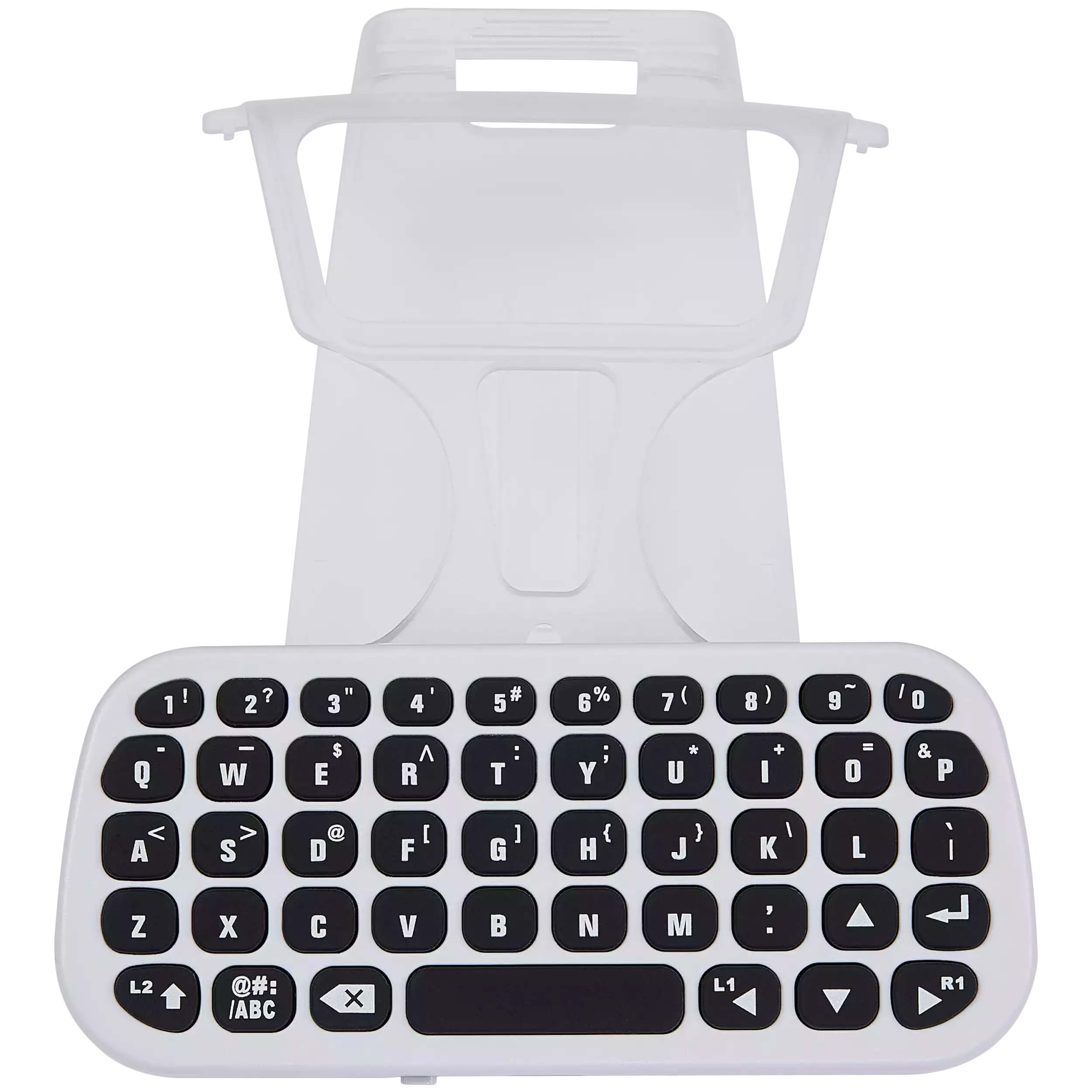 1 ! 2 @ 3 # 4 $ 5 % 6 ^ 7 & 8 * 9 ( 0 ) - _ + = Q W E R T Y U I O P [ ] { } A S D F G H J K L ; ' Z X C V B N M , . / L2 @#: /ABC x L1 R1