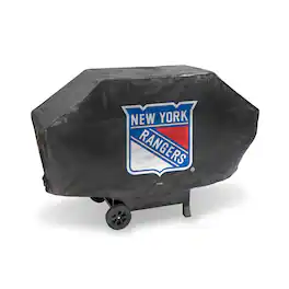 Rico Industries - New York Rangers DELUXE Heavy Duty BBQ Barbeque Grill Cover - Multi