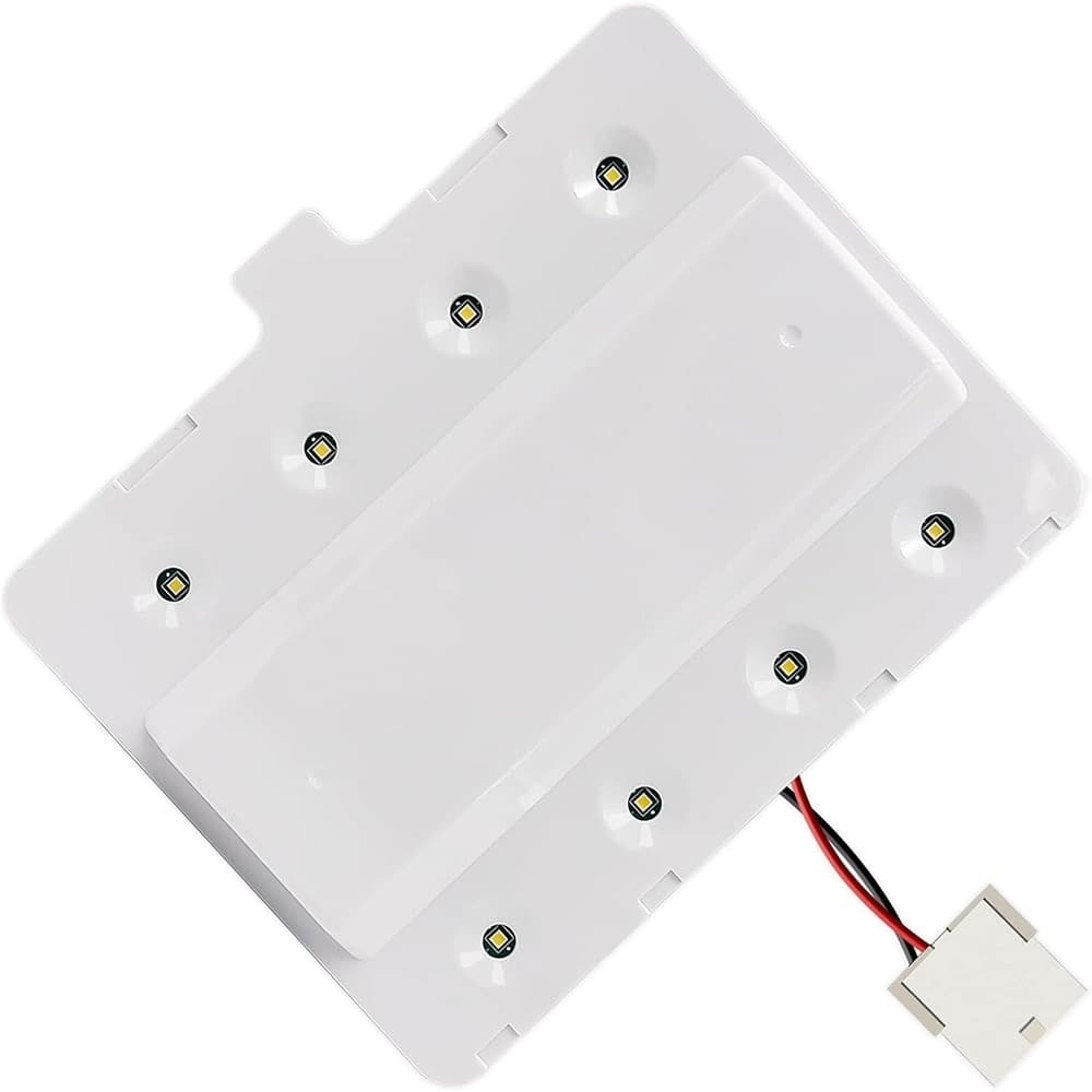 ACJPR - Refrigerator LED Light Board with Cover for Whirlpool/Kenmore/Maytag, White