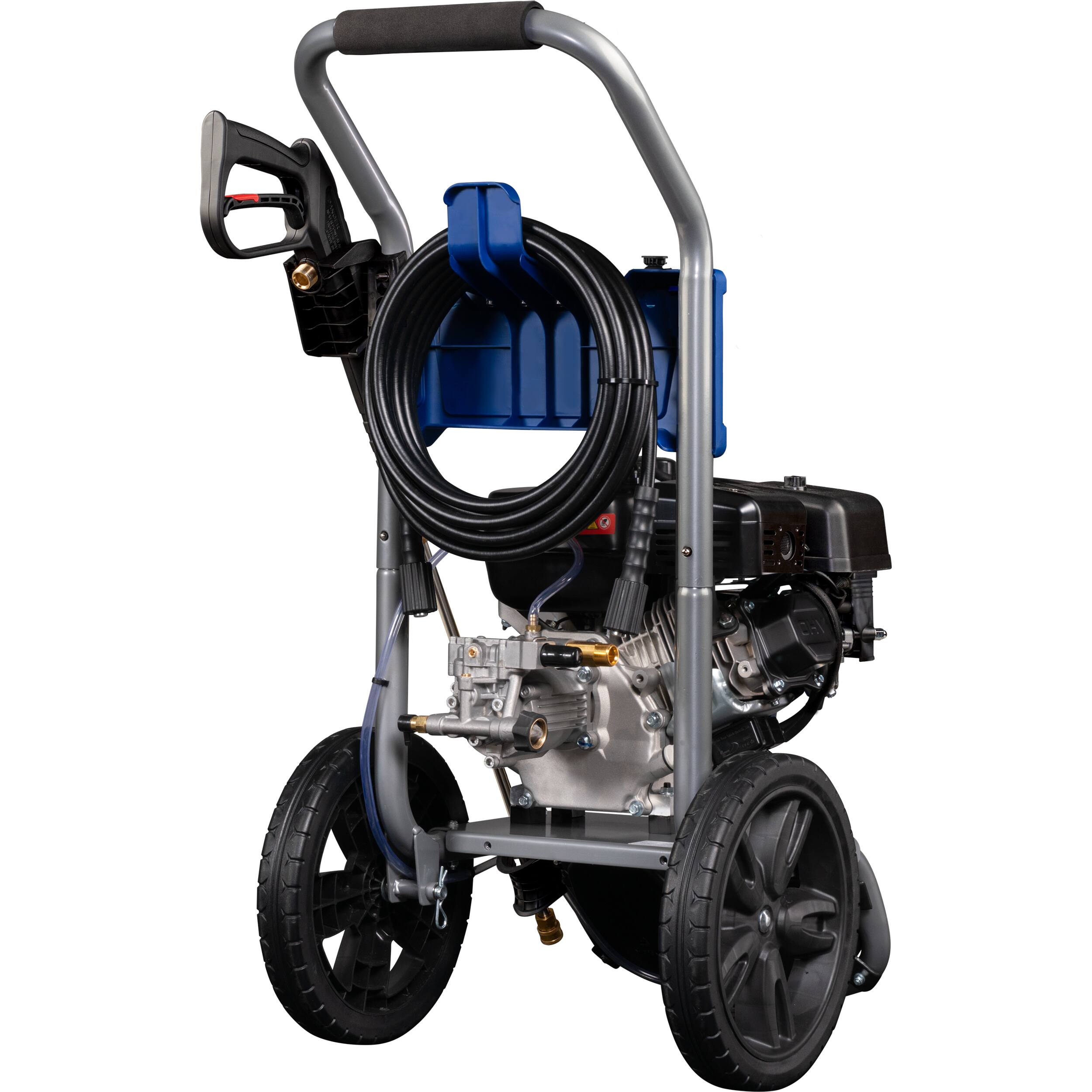 Alt View 7. Westinghouse - 3200 PSI 2.5 GPM Gas Powered Axial Cam Pump Cold Water Pressure Washer with Soap Tank and 5 Quick Connect Tips - Blue.
