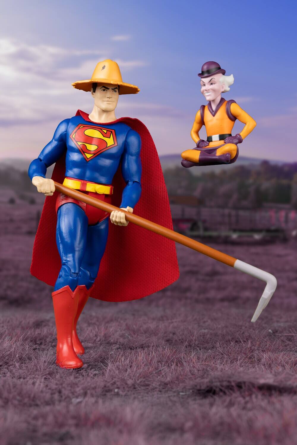 Alt View 1. McFarlane Toys - McFarlane Toys - DC Retro - Superman & Mr. Mxyzptlk (Super Friends) 6" Action Figure   - COLLECTIBLES - Multicolor.