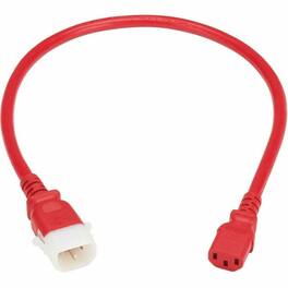 Tripp Lite - Series PDU Power Cords C13 to P-Lock C14 Heavy-Duty 15A 250V 14 AWG 2 - Red