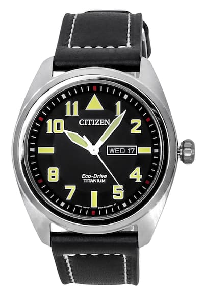 Citizen Eco Drive Garrison Super Titanium Black Dial BM8560 29E Citizen Eco Drive Garrison Super Titanium Black Dial BM8560 29E