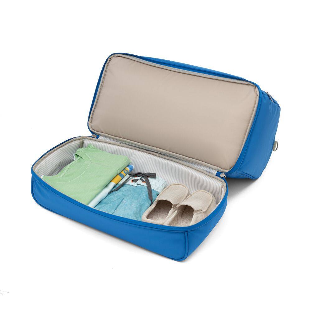 Back. Atlantic - Atlantic Drop Bottom Weekender - Ocean Blue.