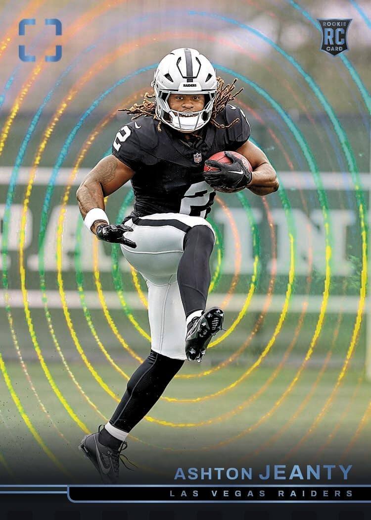 C RAIERS ROOKIE RC CARD 5 ASHTON JEANTY LAS VEGAS RAIDERS