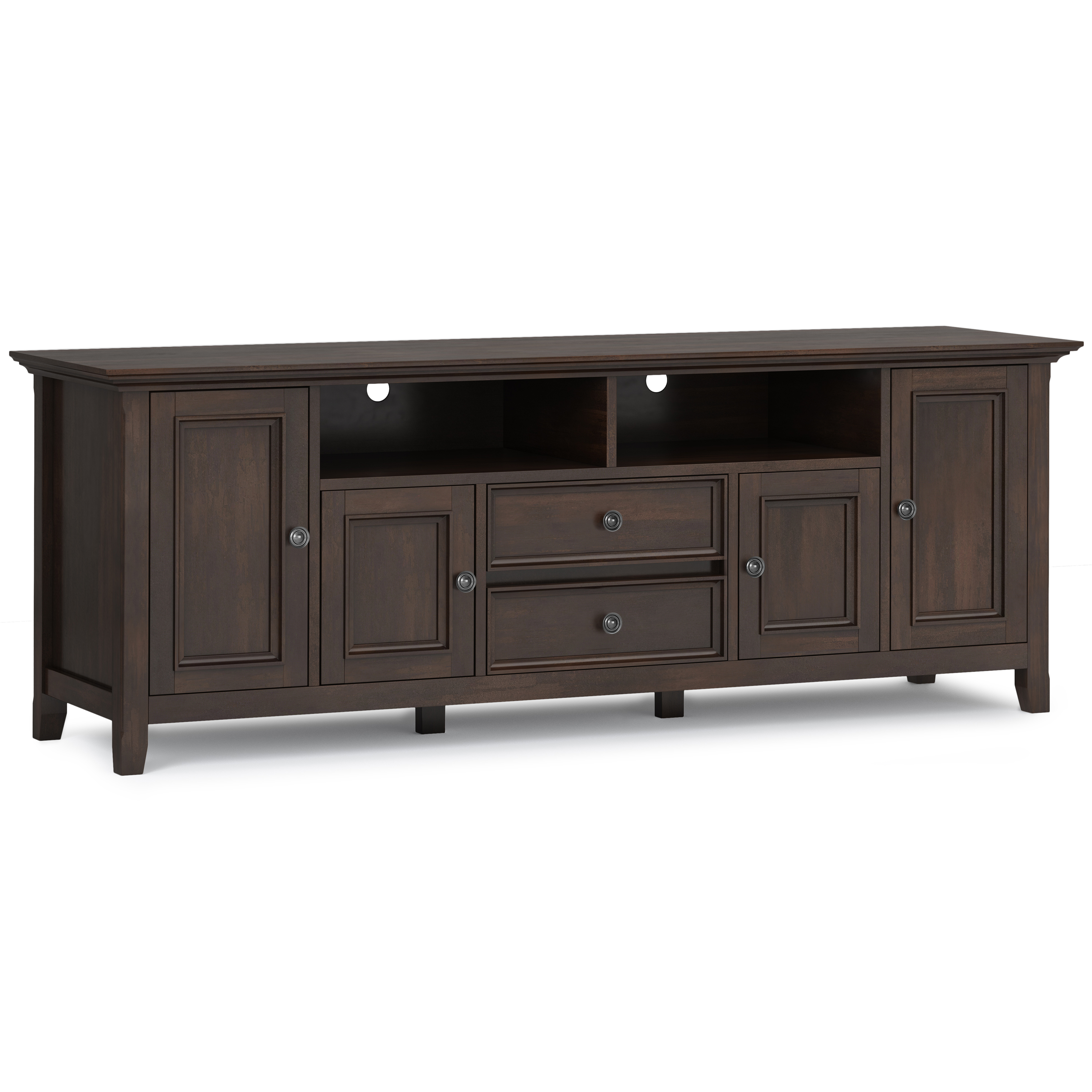 Sauder – Harvey Park Credenza for TVs up to 70″ – Pacific Maple Sansujyuku sansujyuku.com