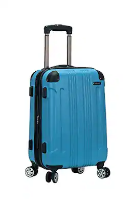 DORLUKFU - London Hardside Spinner Wheel Luggage, Carry-On 20-Inch - Turquoise