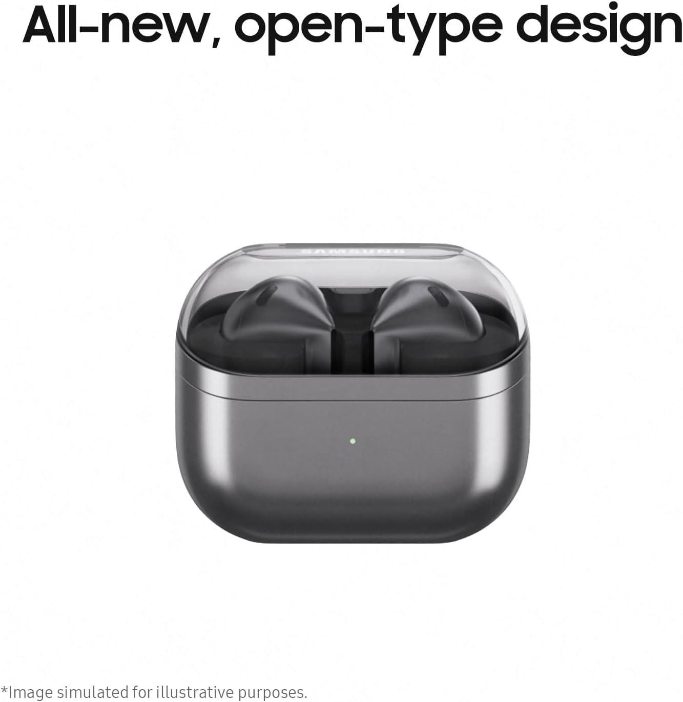 All-new, open-type design

*Image simulated for illustrative purposes.