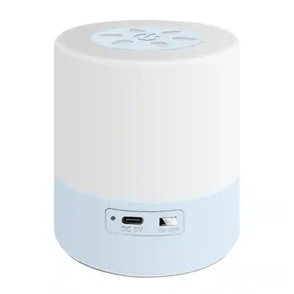 Front. Cluzine - Touch Control LED Night Light, 3 Color Modes, USB Rechargeable, Stepless Dimming for Bedroom.