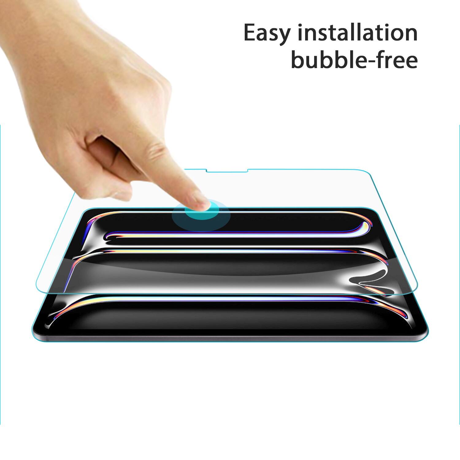 Easy installation bubble-free