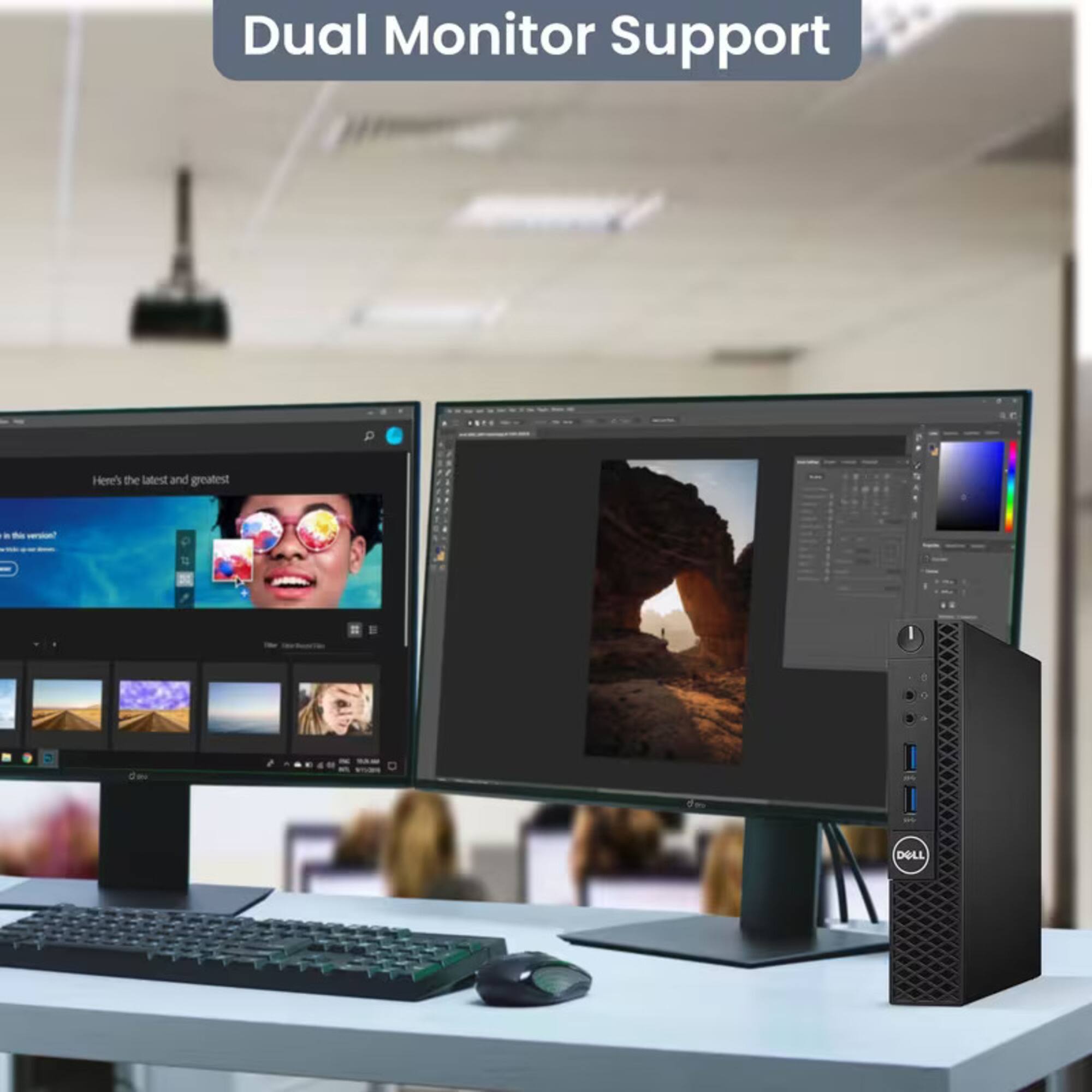 Dell Refurbished Excellent OptiPlex 3060 TIny Desktop PC | Intel