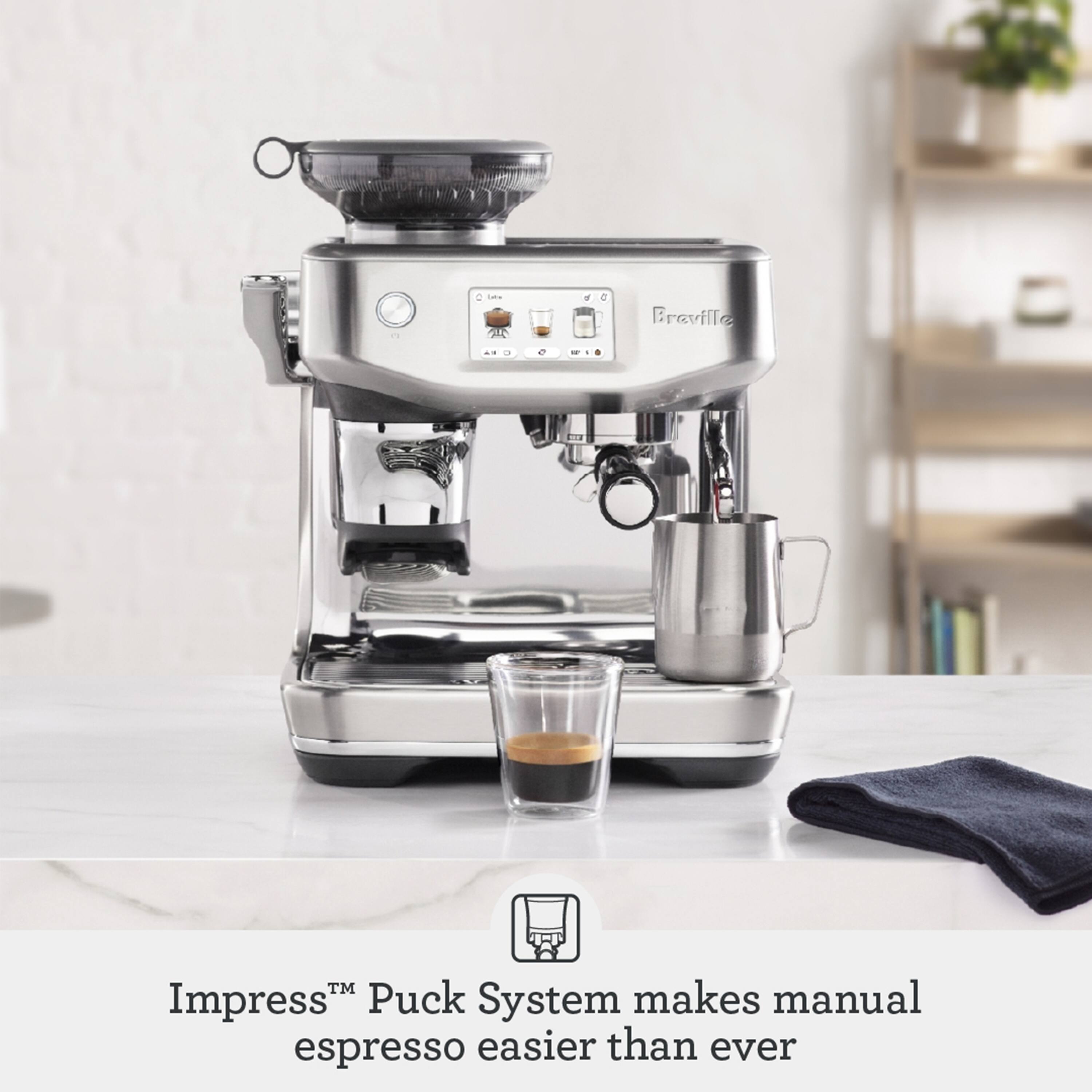Late A Breville Impress Puck System makes manual espresso easier than ever