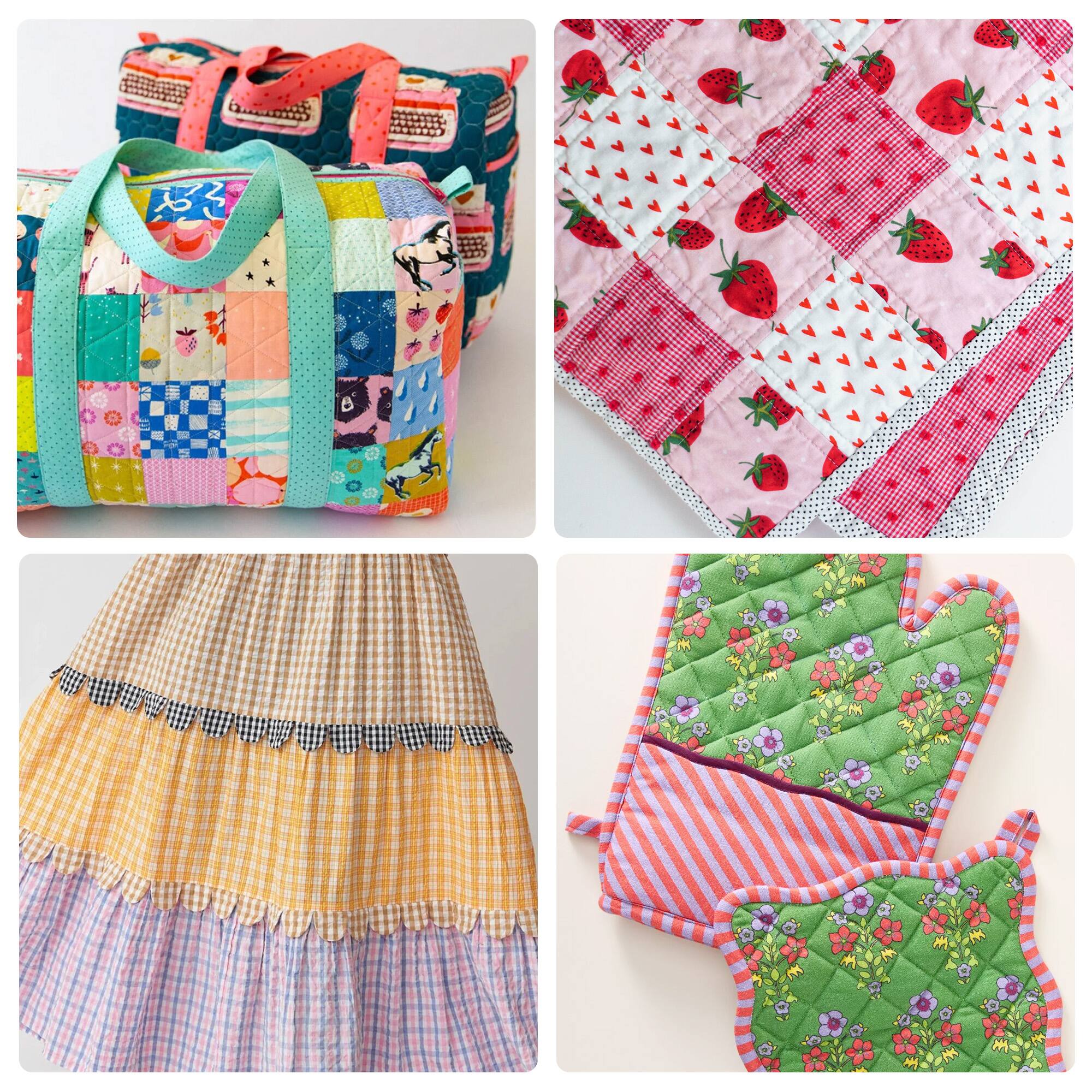 Alt View 4. Poolin - Poolin EOC02-RE 293 Stitches Computerized Sewing Machine LCD Screen with Full accessories for DIY & Mother's Day Gift - White.