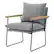 Alt View 11. OSP Home Furnishings - Dutton Armchair - Charcoal.