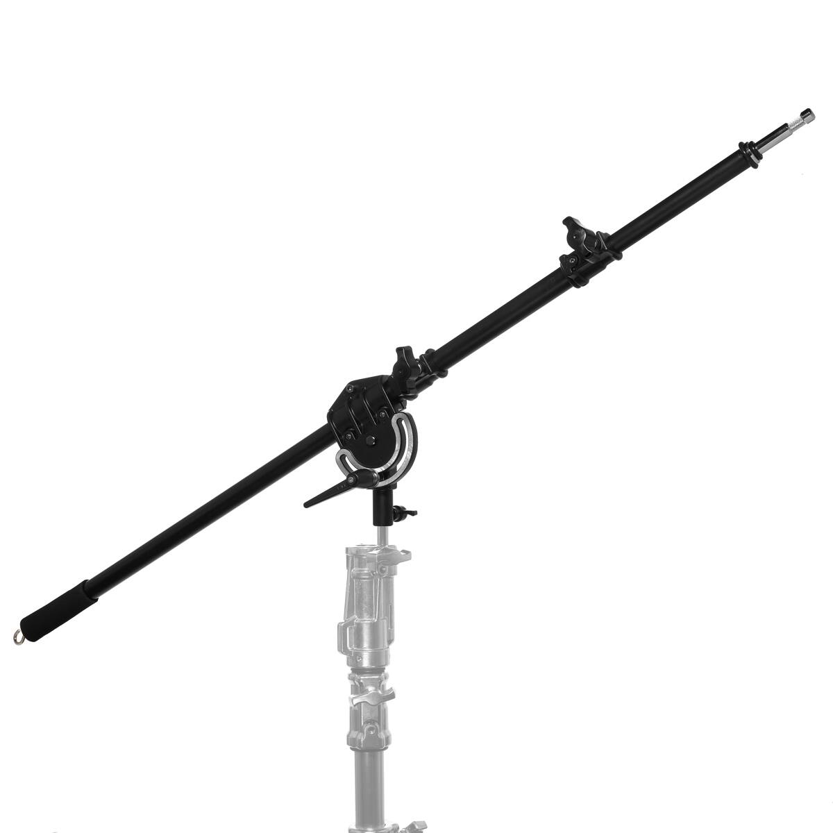 Alt View 4. Flashpoint - Flashpoint Boom Arm (Black Chrome-plated, 86").