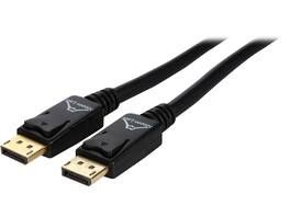 Nippon Labs - DP-15-BR2 15ft Black DisplayPort Male to Male, Gold Plated, 28 AWG, V1.2 HBR2