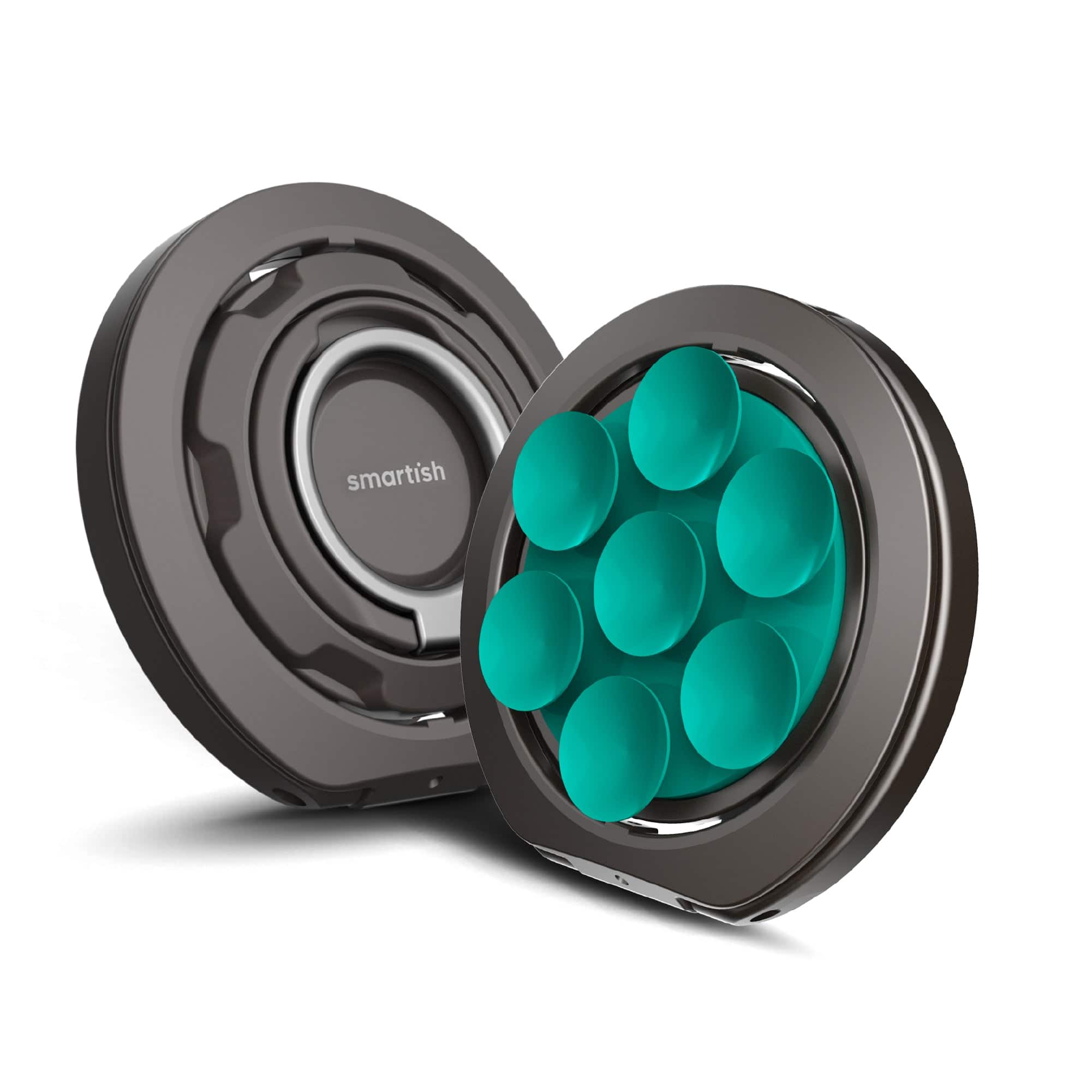 Smartish - MagSafe Suction Mount - Wallflower - 3-in-1 Mount, Phone Grip Finger Loop, Kickstand - So Jaded