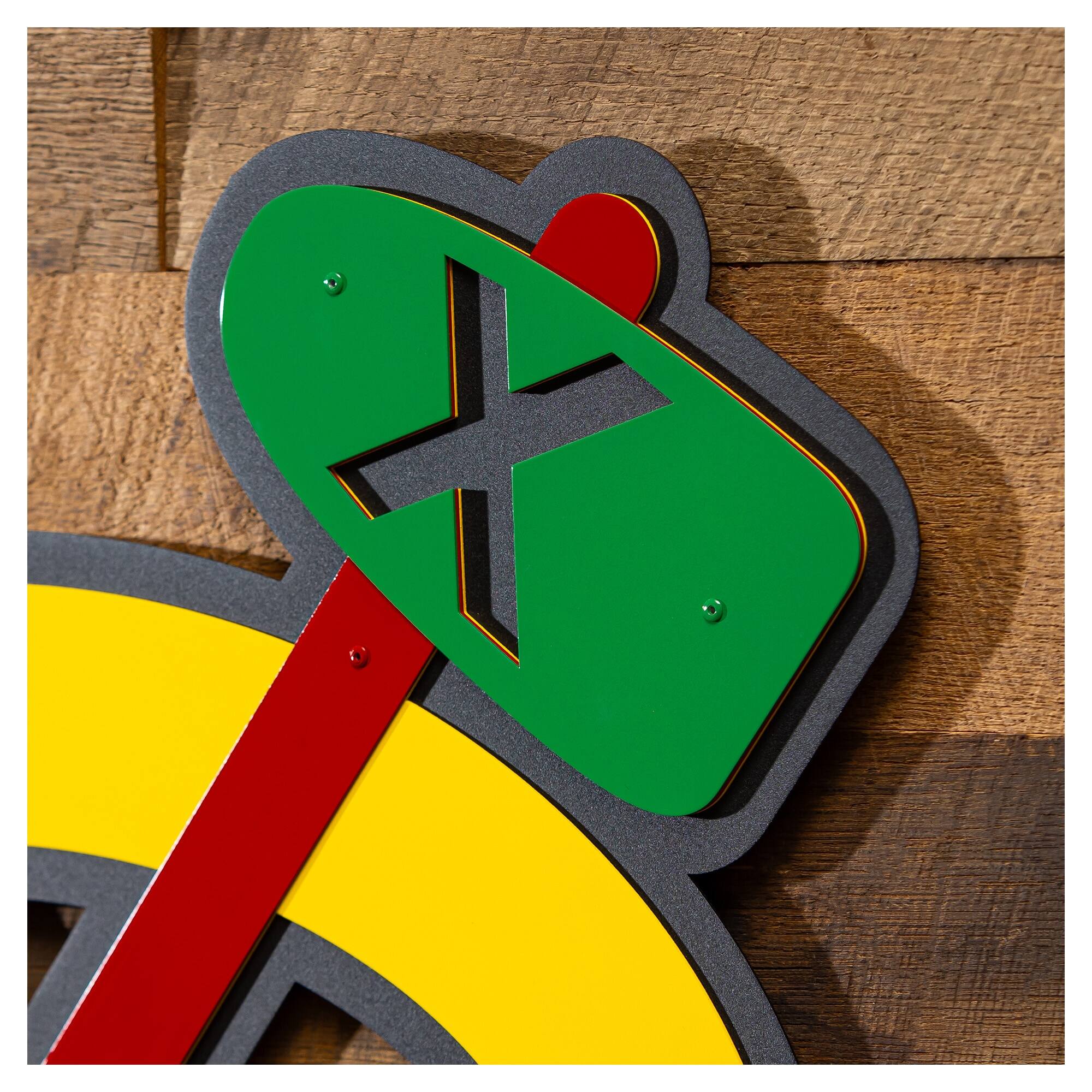 Alt View 2. Evergreen Enterprises - Chicago Blackhawks 23" Layered Metal Wall Art Sign - Multicolor.