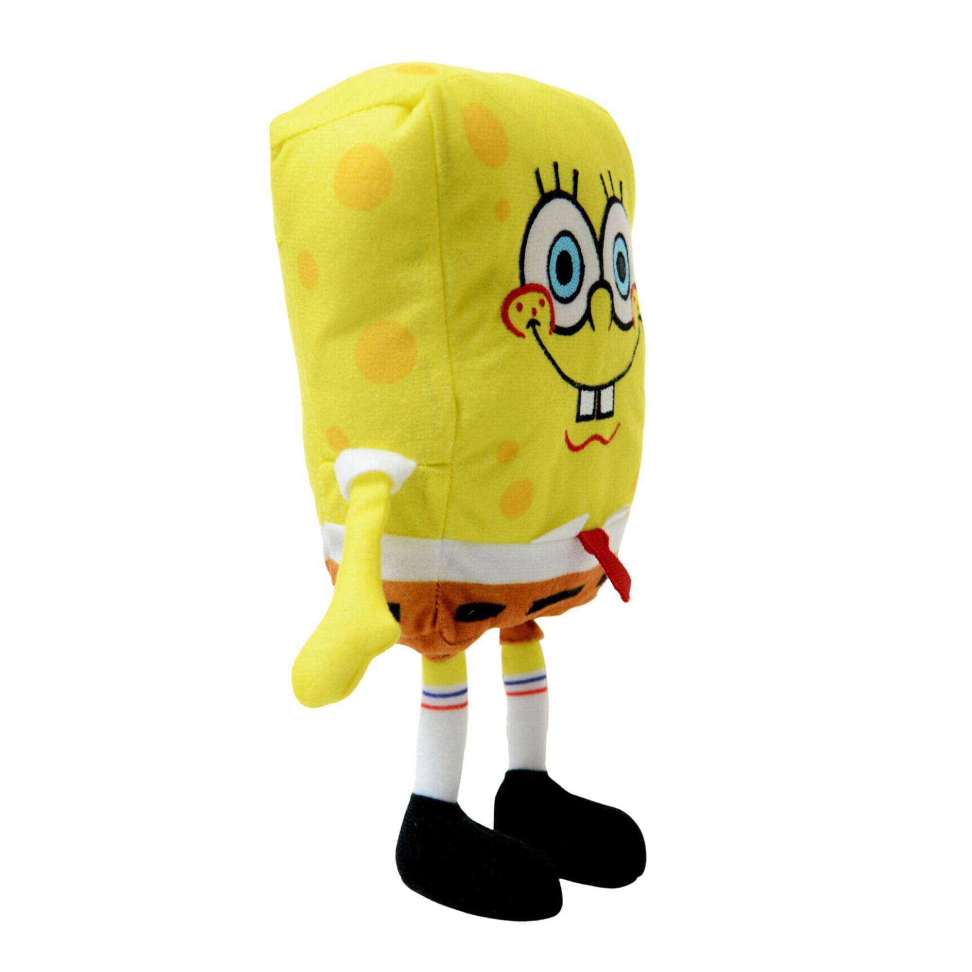 Alt View 1. Johnny's Toys - Spongebob Squarepants 10 Inch Plush | Spongebob (Closed Mouth) - Yellow.