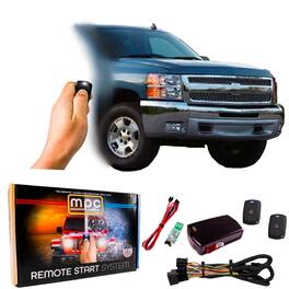 MPC - Plug-n-Play 1-Button Remote Start Kit For 2007-2013 Chevrolet Silverado 1500 - Black