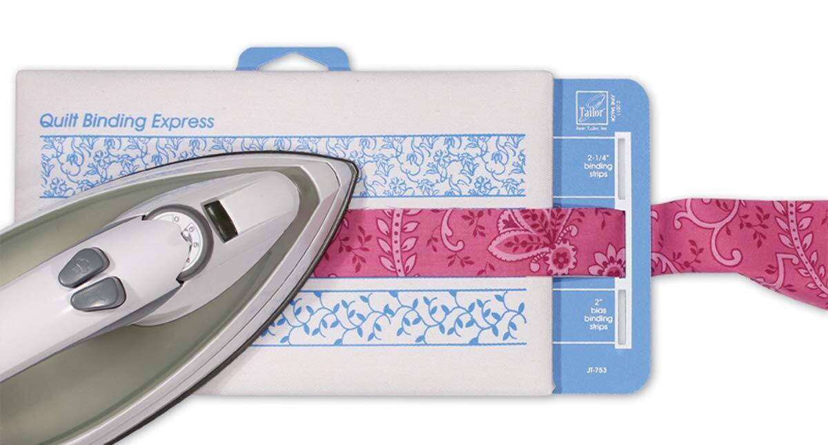 Quilt Binding Express Tailor 1OY ac3 2-1/4 binding strips 2 bias binding strips JT-753