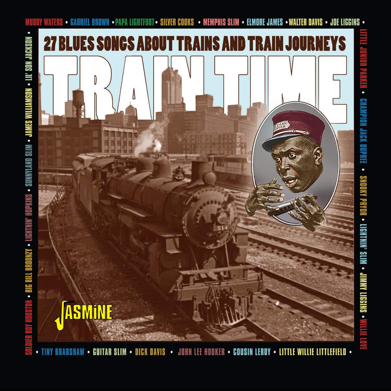 Train Time: 27 Blues Songs About Trains & Train - Train Time: 27 Blues Songs About Trains & Train - COMPACT DISCS [CD]