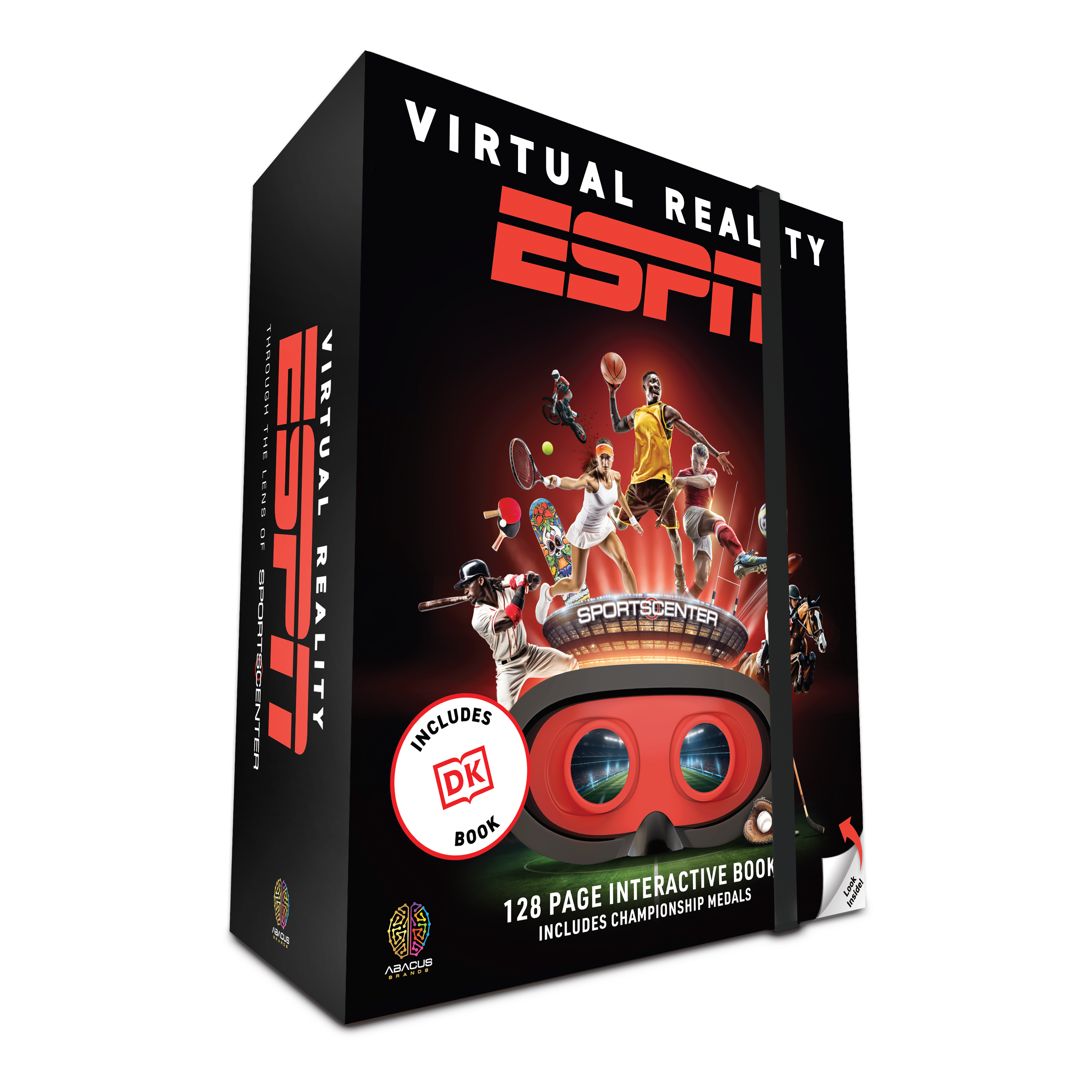 Abacus Brands - Virtual Reality ESPN! - Illustrated Interactive VR Book and STEM Learning Activity Set