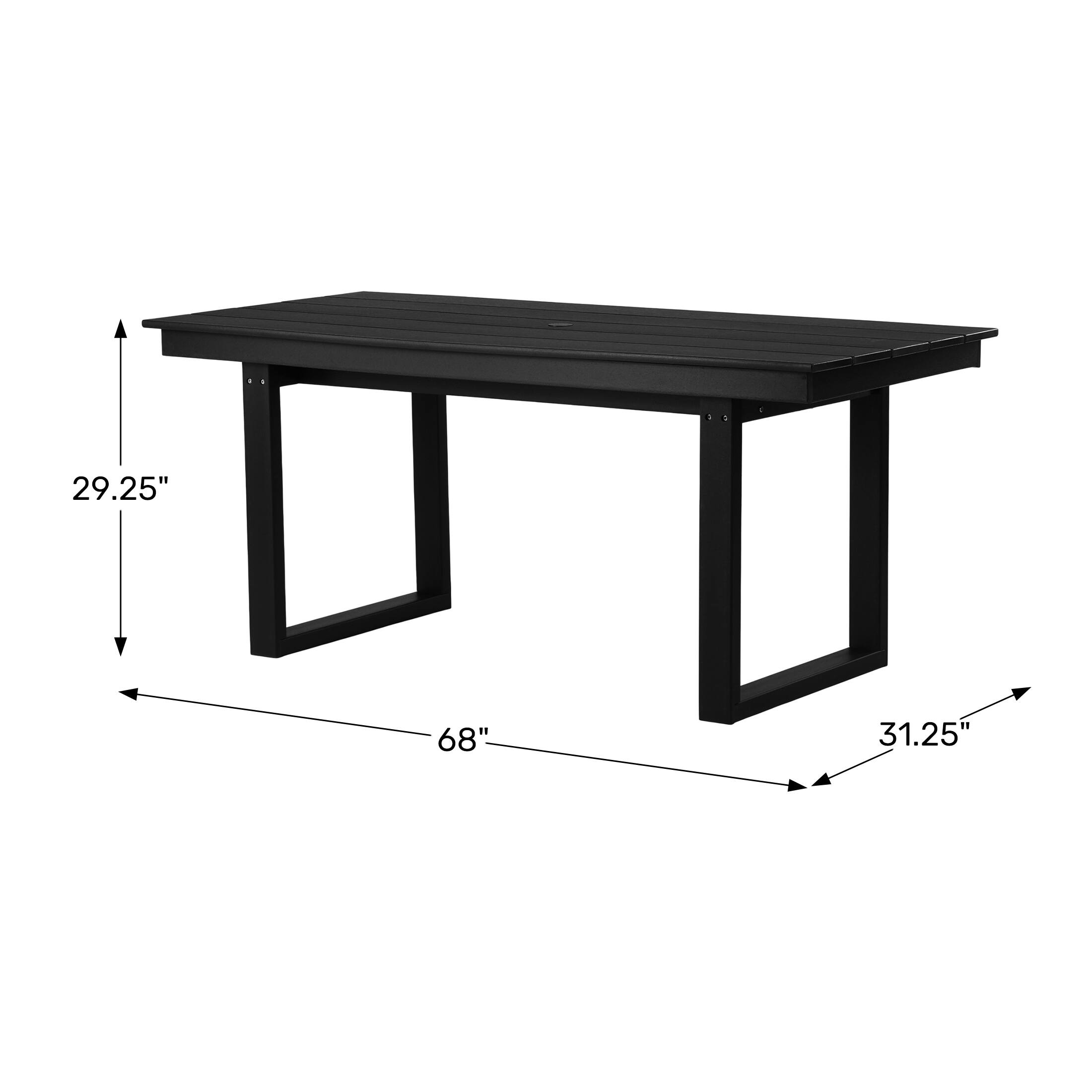 29.25" x 68" x 31.25"