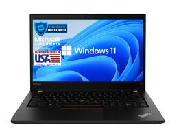 Lenovo - Refurbished Excellent - T14 G2 Core i7-1165G7 2.8GHz, 16GB, 512GB NVMe SSD, 14" FHD, Windows 11 Pro - Black