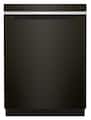 Whirlpool - 24 inch Top Control Built-In Stainless Steel Tub Dishwasher with 3rd Rack, Large Capacity, 47 dBA - Black Stainless Steel