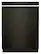 Front. Whirlpool - 24" Top Control Built-In Stainless Steel Tub Dishwasher with 3rd Rack, Large Capacity, 47 dBA - Black stainless steel.