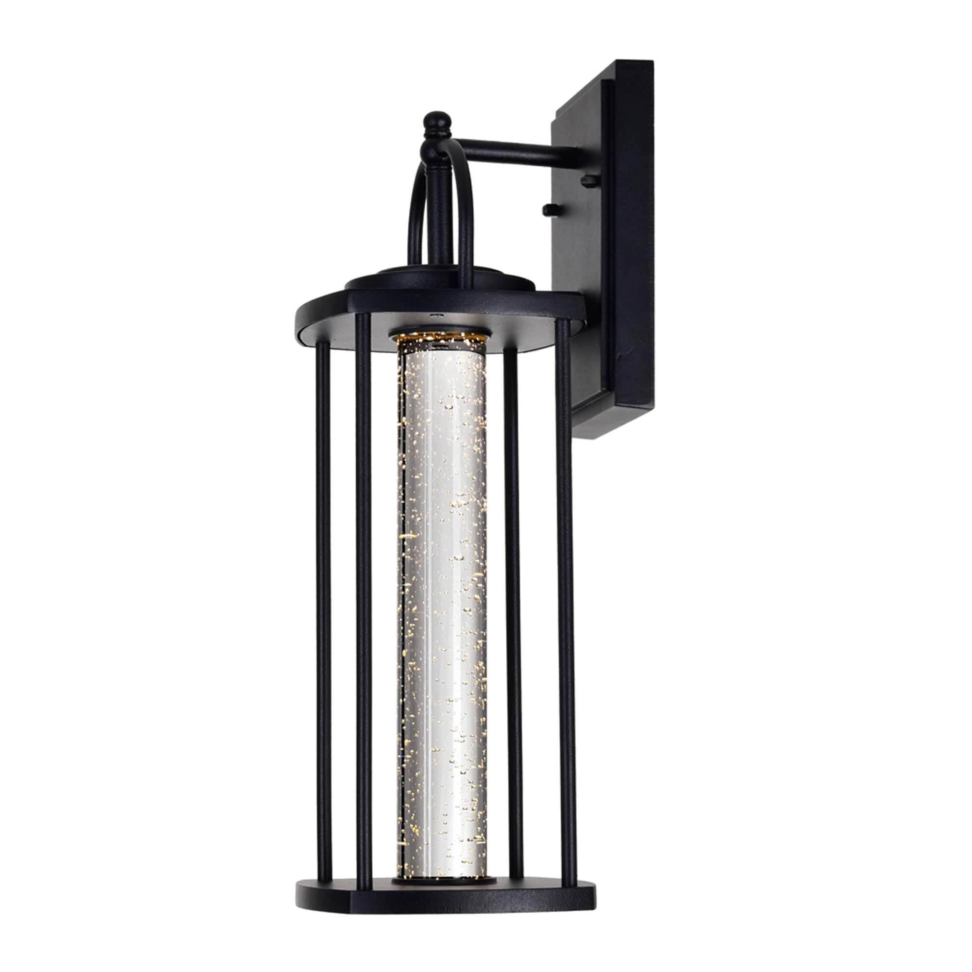 CWI Lighting - Greenwood LED Outdoor Wall Lantern - Black