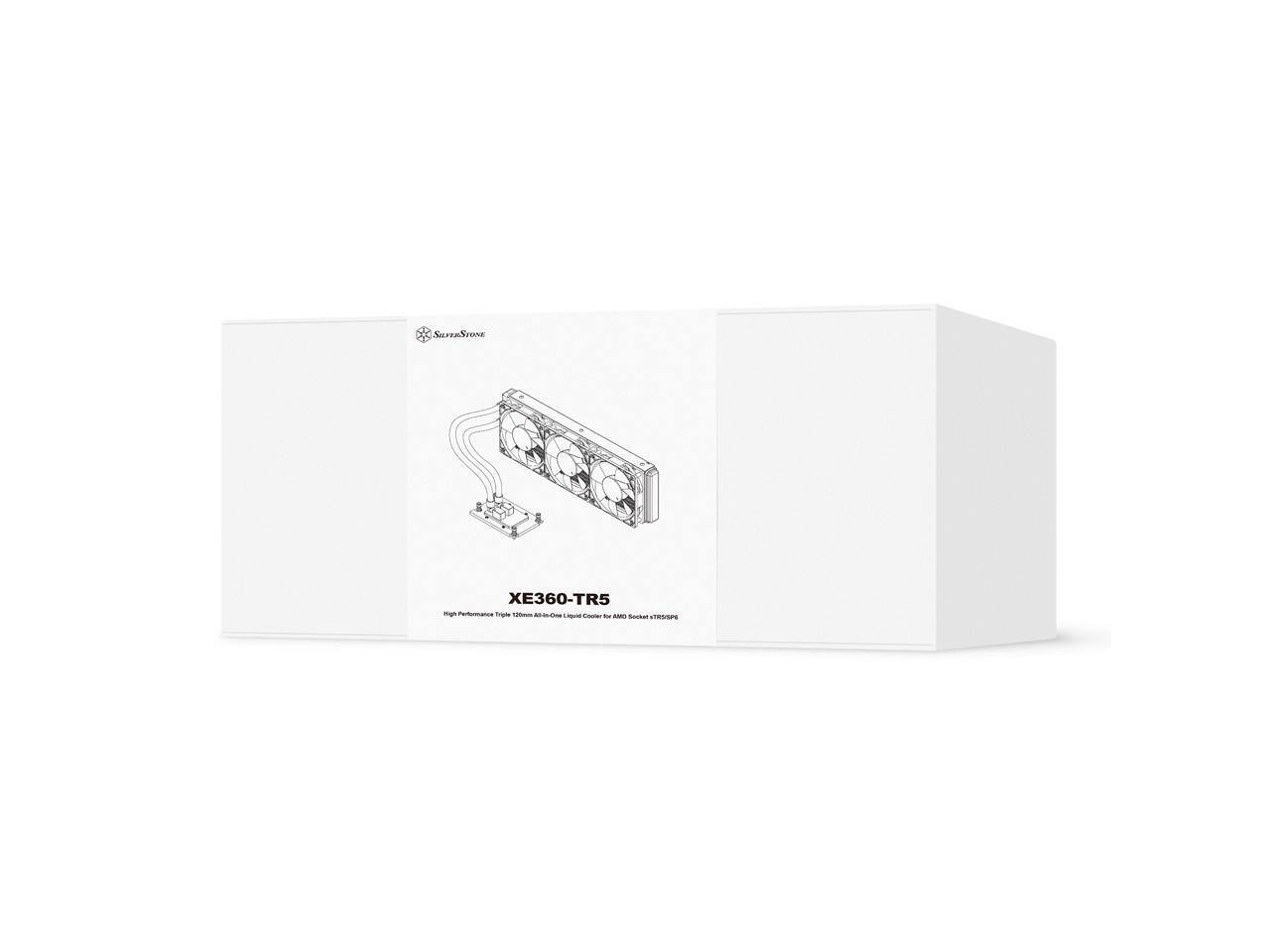 SILVERSTONE  
XE360-TR5  
High Performance Triple 120mm All-in-One Liquid Cooler for AMD Socket TR4/SP6