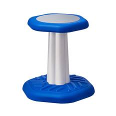Front. VEVOR - Kids Wobble Chair, Active Chair with Sponge Cushion, Wobble Stool Improves Focus, Posture and Calm Children, Age 3-7 - Blue.