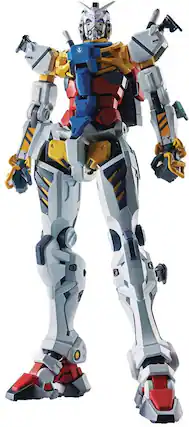 Front. Bandai - Tamashii Nations - Gundam - Metal Robot Spirits - White Gundam Action Figure - COLLECTIBLES - Multicolor.