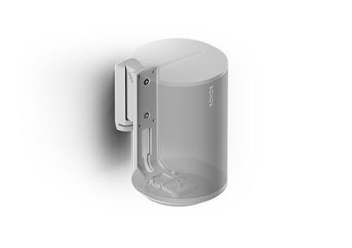Alt View 7. Flexson - FLEXSON Wall Mount with Corner Piece for Sonos Era 100 Speaker (Black, Pair) - "NA".