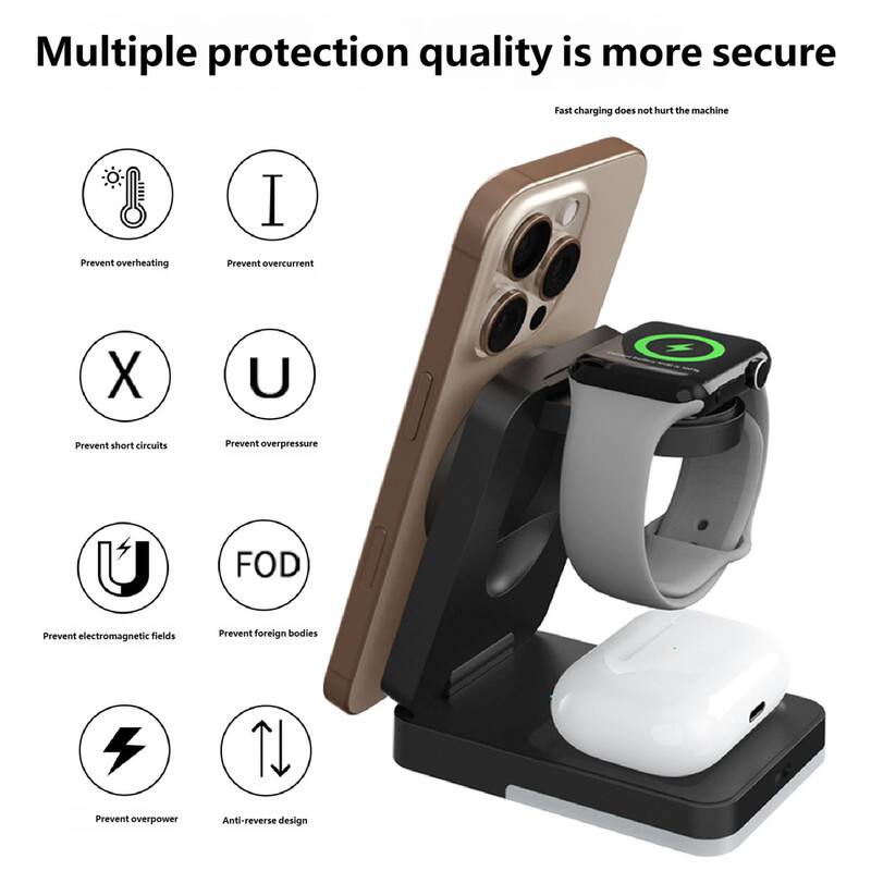 Multiple protection quality is more secure

Fast charging does not hurt the machine

- Prevent overheating
- Prevent overcurrent
- Prevent short circuits
- Prevent overpressure
- Prevent electromagnetic fields
- Prevent foreign bodies
- Prevent overpower
- Anti-reverse design