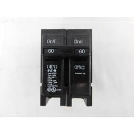 Amber Sporting Goods - Eaton BR260 2" 60 Amp Double Pole Interchangeable Circuit Breaker10