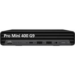 HP - Pro Mini 400 G9 Business Mini Desktop, 12th Gen Intel Hexa-Core i5-12500T, 16GB RAM, 512GB SSD, WiFi 6, Bluetooth 5.2 - Black