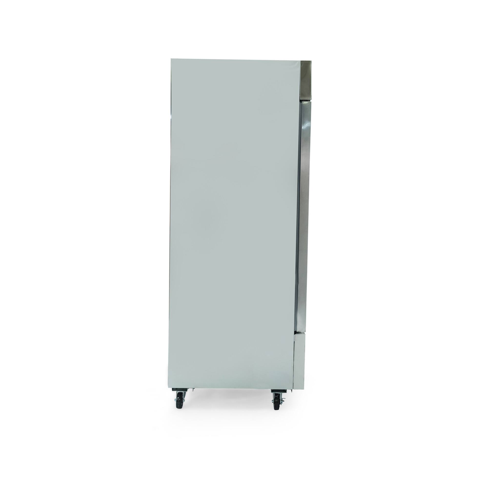 Alt View 1. Magic Chef - Commercial 72 cu. ft. 3-Door Upright Freezer in Stainless Steel - Stainless Steel.